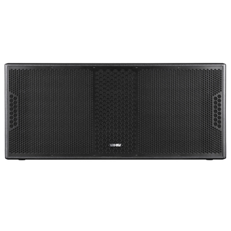 VAMAV TX2000 Dual 18-inch 5000W Vented Powered Subwoofer for DJ/Big Event Venue