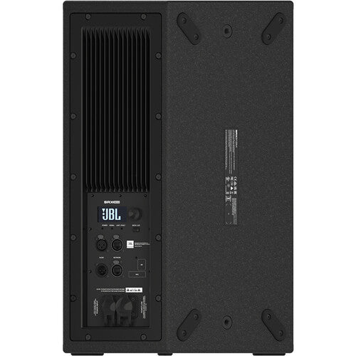 JBL SRX912M rear connections and controls