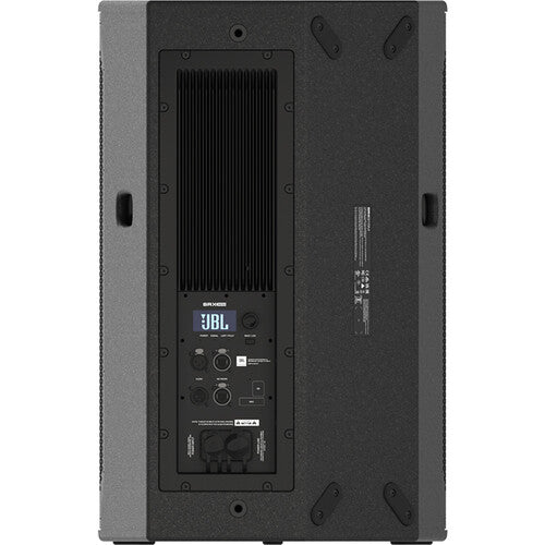JBL SRX915M rear connections and controls