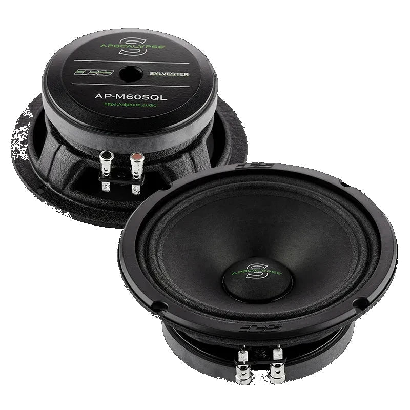 Deaf Bonce- Apocalypse AP-M60SQL | 6.5" Mid-Range Speakers (Pair)