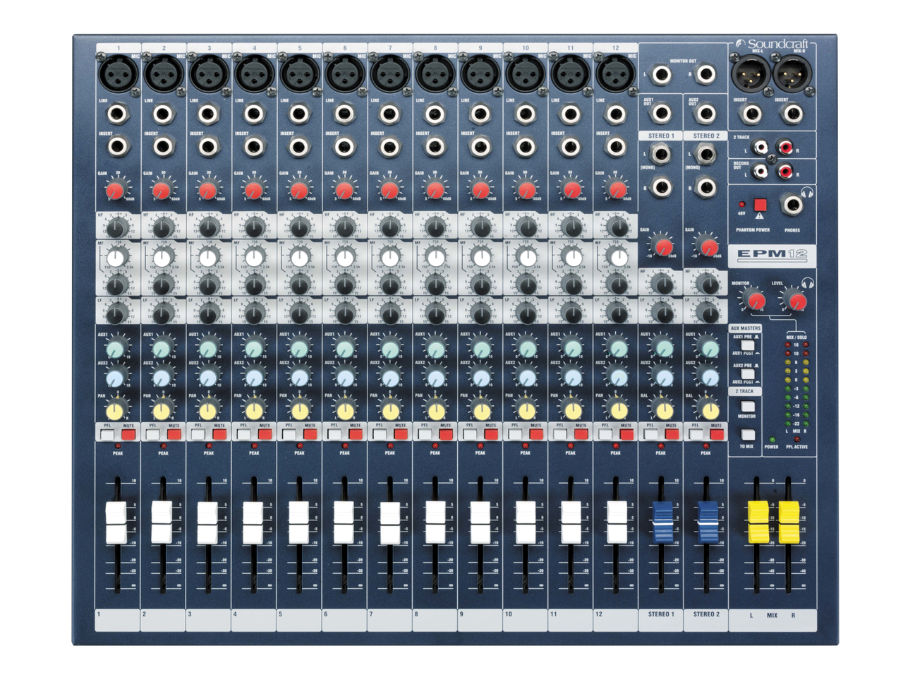 Soundcraft EPM12 12 Channel Mixer