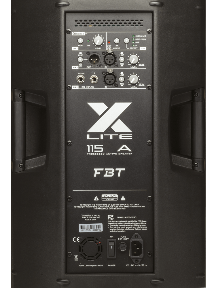 FBT XLITE 115A - PROCESSED ACTIVE SPEAKER