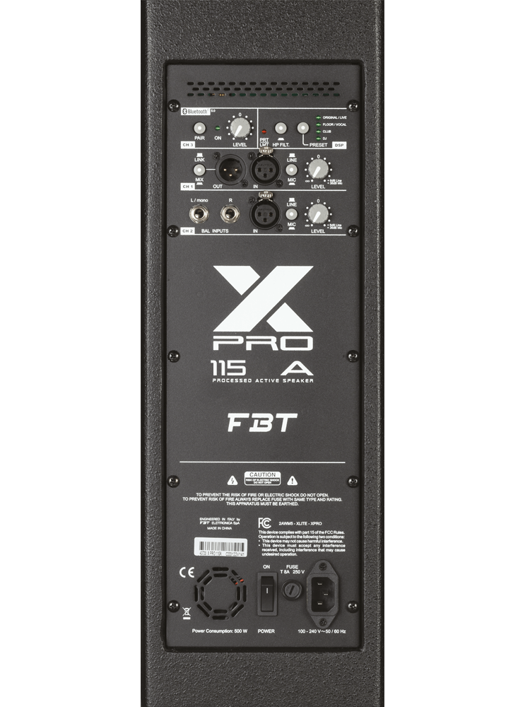 FBT XPRO 115A - PROCESSED ACTIVE SPEAKER