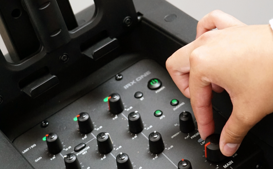 JBL IRX ONE All-in-One Column PA with Built-In Mixer and Bluetooth Streaming
