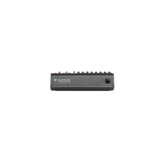 Soundcraft Signature Plus 12 rear panel connections
