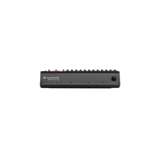 Soundcraft Signature Plus 16 rear panel connections