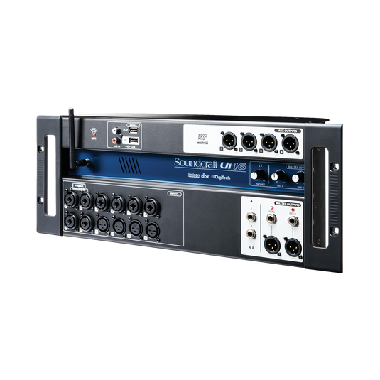 Soundcraft Ui16 angled product view