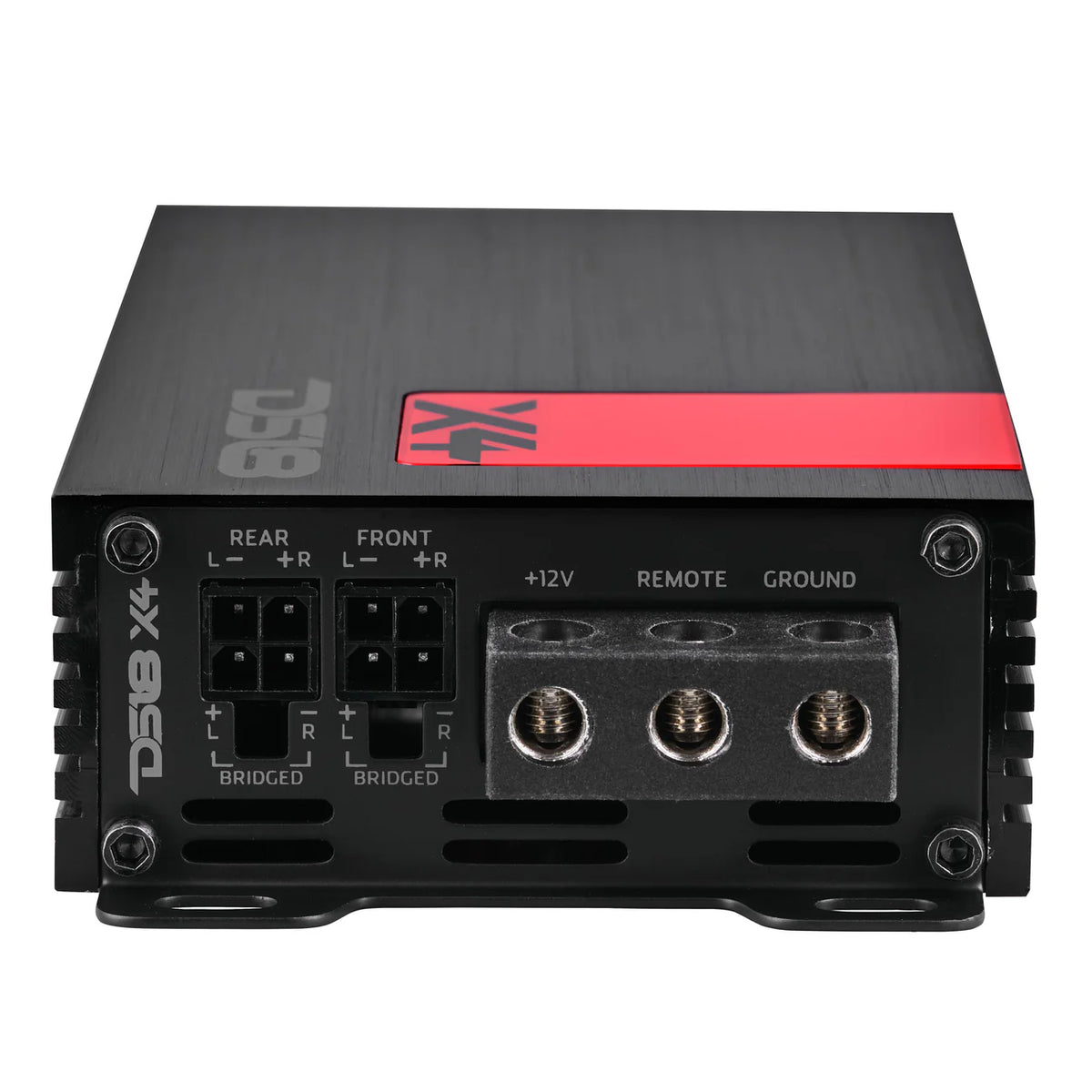 DS18 X4-X 4-Channel Ultra Compact Class D Amplifier 4 x 70 Watts Rms @ 4-ohm
