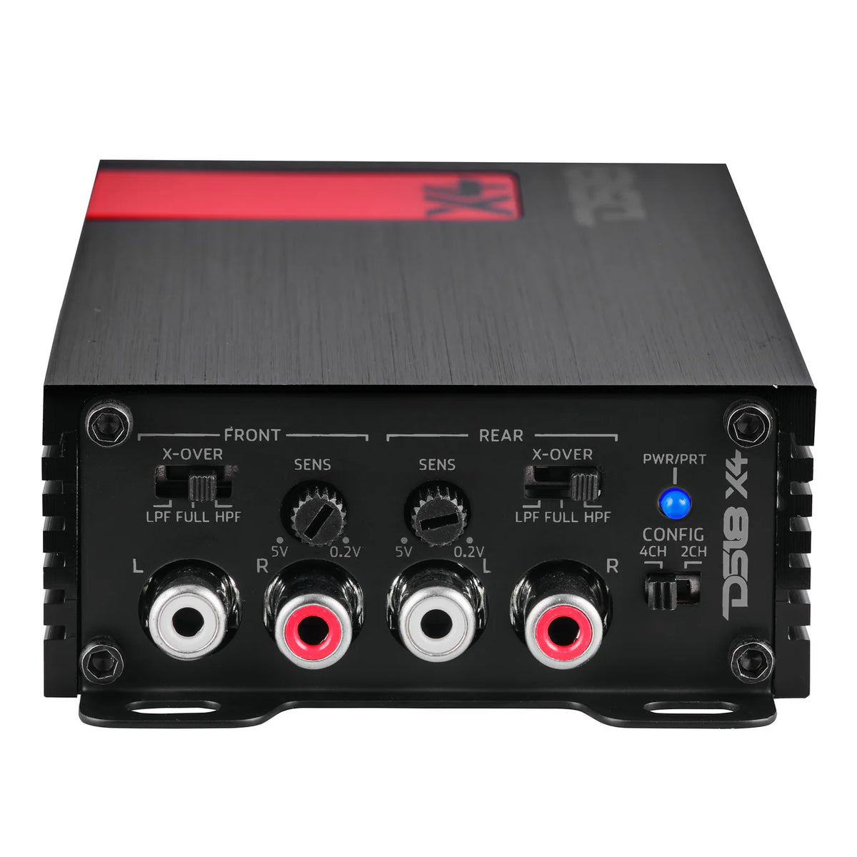 DS18 X4-X 4-Channel Ultra Compact Class D Amplifier 4 x 70 Watts Rms @ 4-ohm