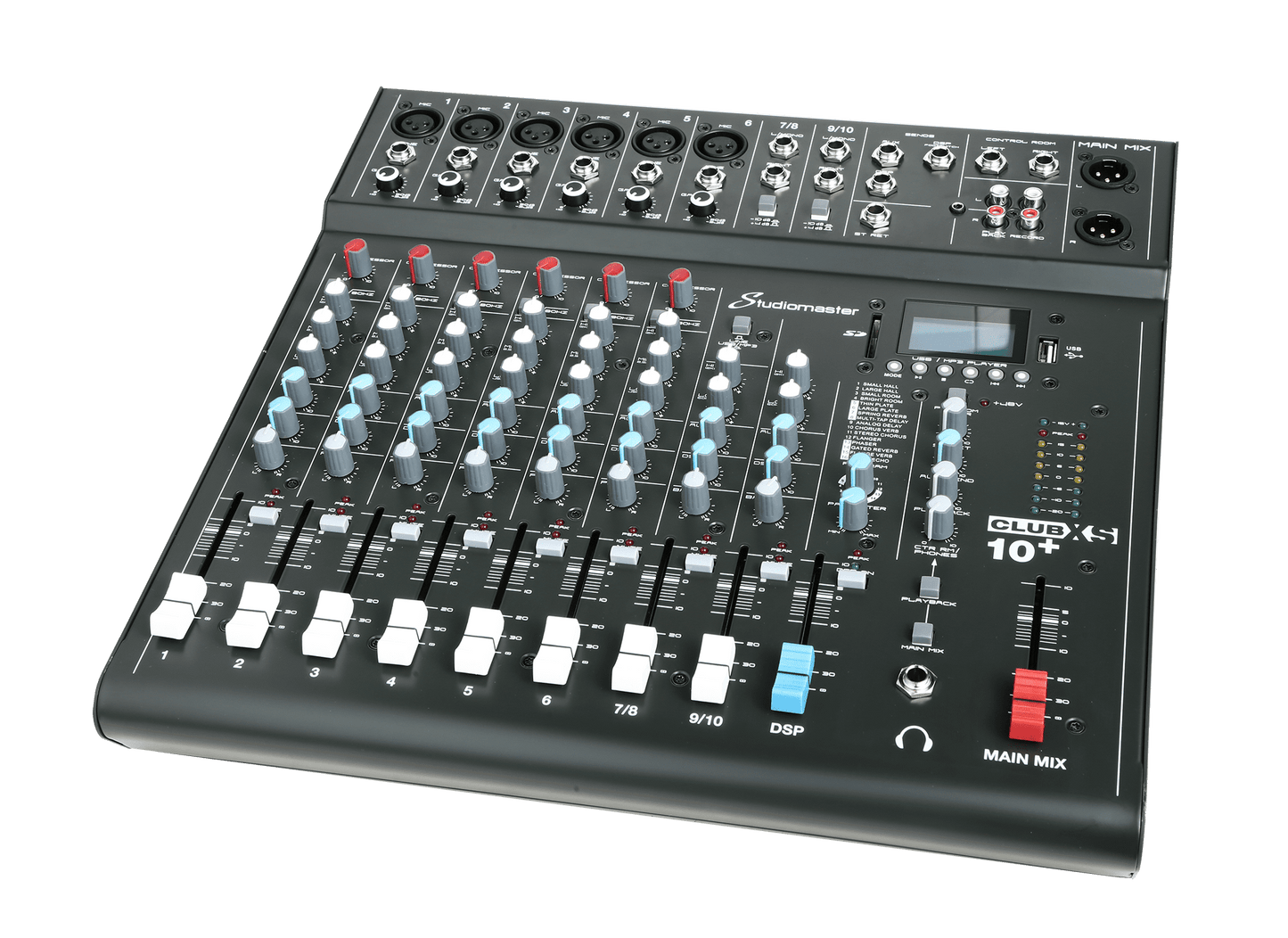 Studiomaster CLUB XS10+ COMPACT MIXING CONSOLE