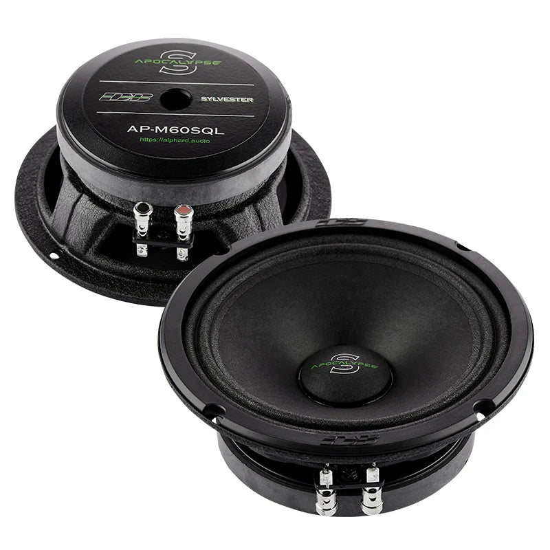 Deaf Bounce- Apocalypse AP-M60SQL | 6.5" Mid-Range Speakers (Pair)