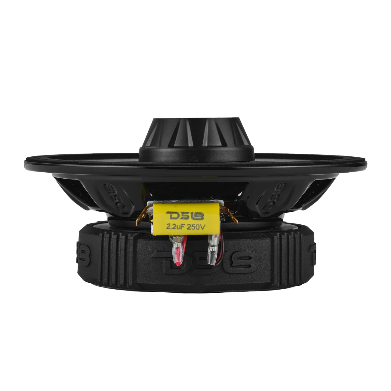 DS18 - PRO-ZT 6.5” Slim Coaxial Mid-Range Loudspeaker with Water-Resistant Cone Built-in Bullet Tweeter | 200W RMS 4-Ohm