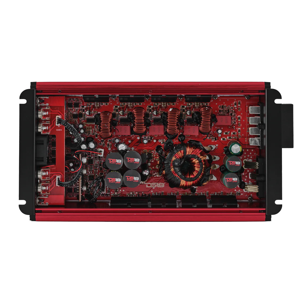 DS18- FRP2.4k4 - FRP Compact 4-Channel Full-Range Class-D Amplifier | 2400W RMS