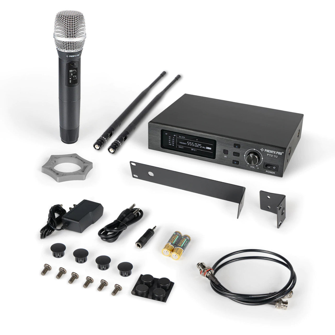 Phenyx Pro True Diversity Wireless Microphone System PTU-1U