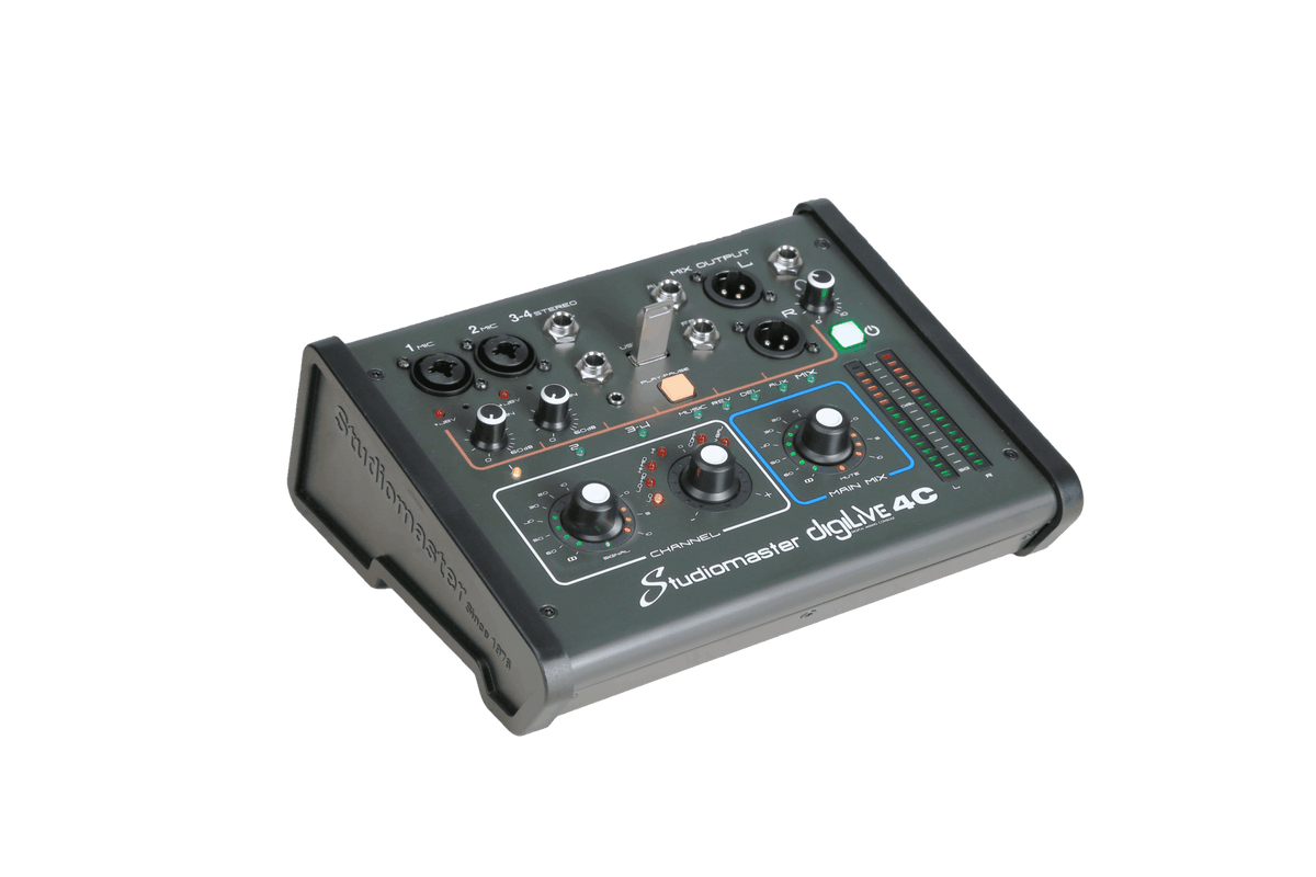 Digital Mixing Console Digilive 4c Leftangle Studiomaster