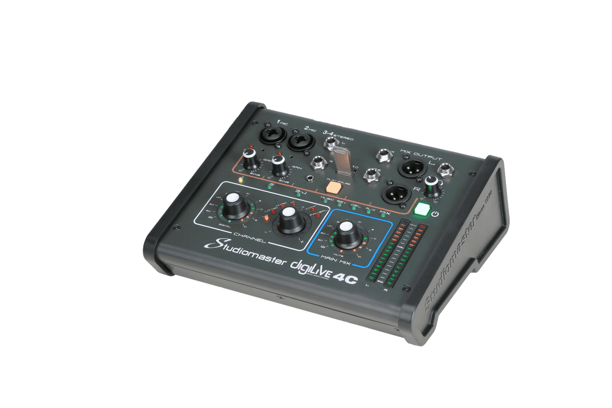 Digital Mixing Console Digilive 4c Rightangle(1) Studiomaster