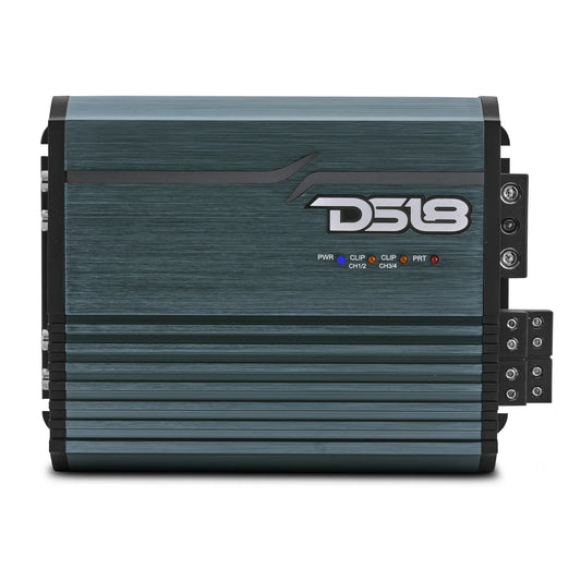 DS18 FRP1.2k4 - FRP Compact 4-Channel Full-Range Class-D Amplifier | 1200W RMS