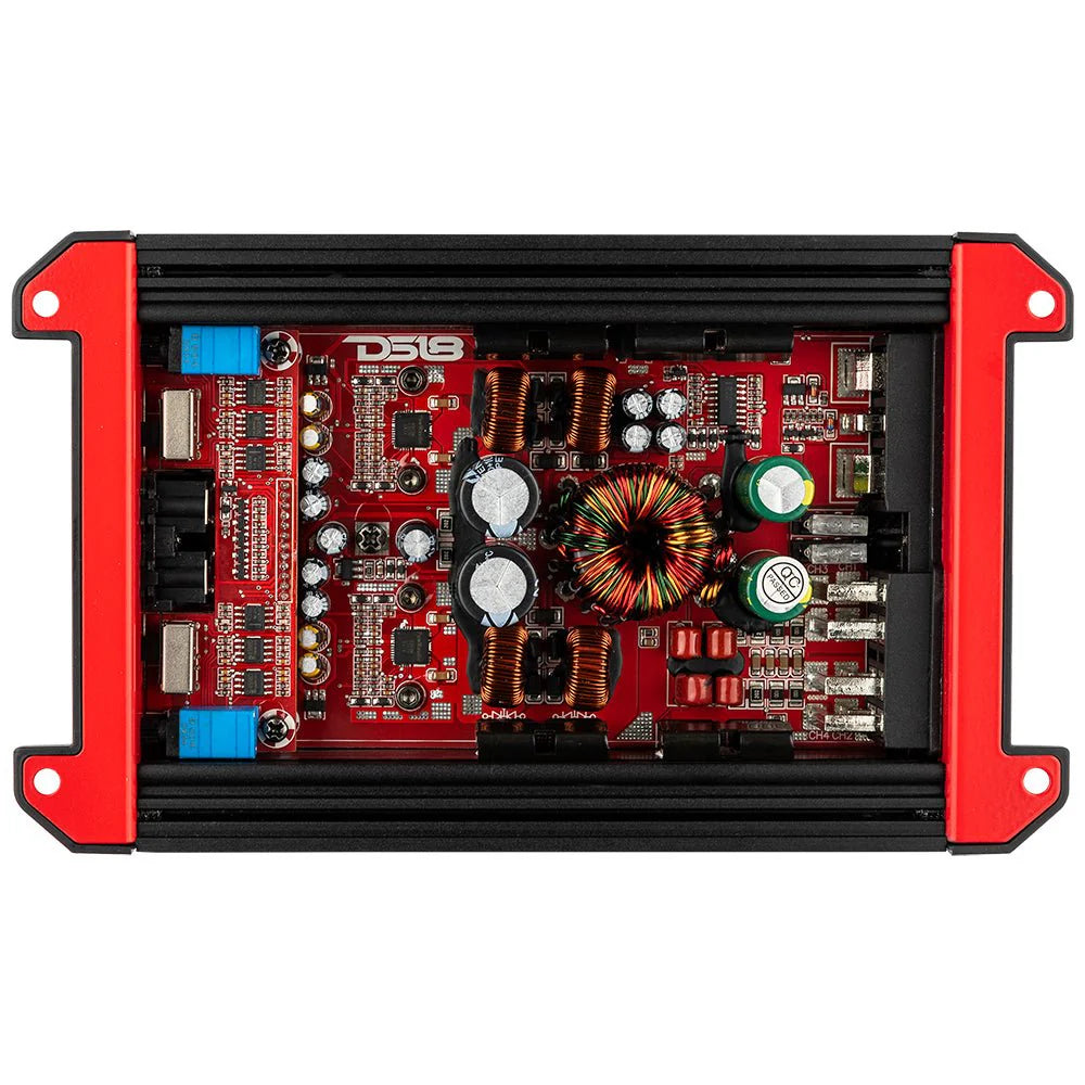 DS18 G1000.4D- GEN-X Full-Range Class D 4-Channel Amplifier | 4 x 90W RMS @ 4-Ohm