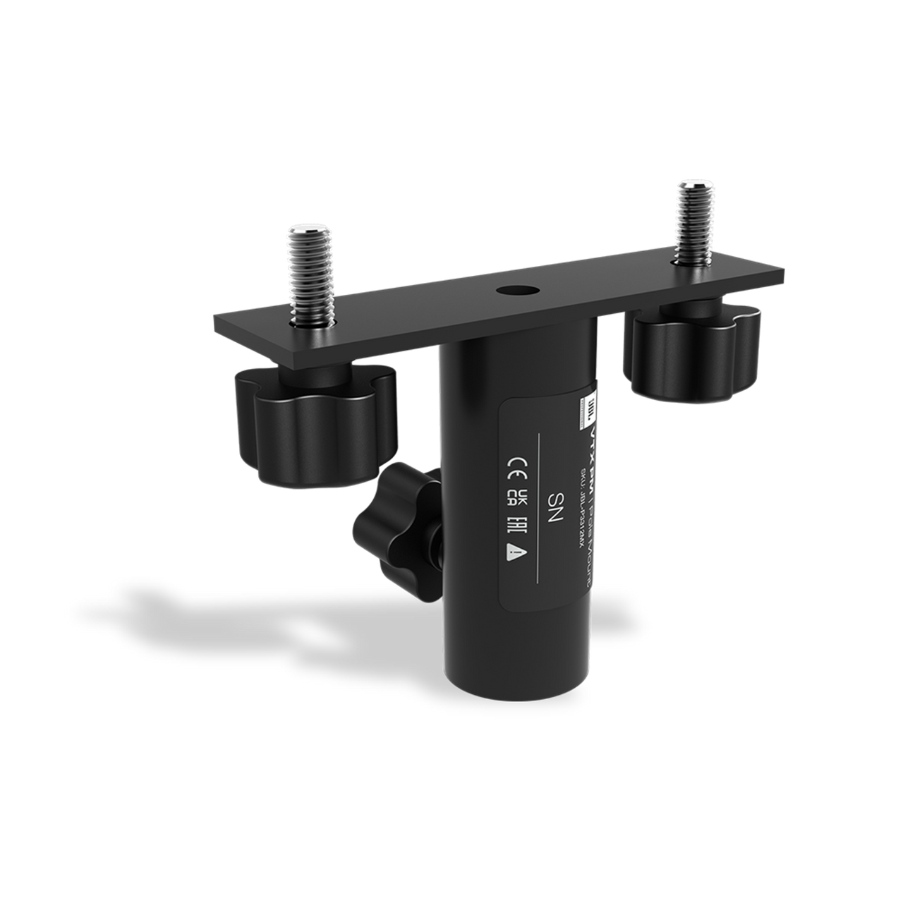 JBL VTX PM Universal 35 mm Pole Mount adapter, T-Bar style