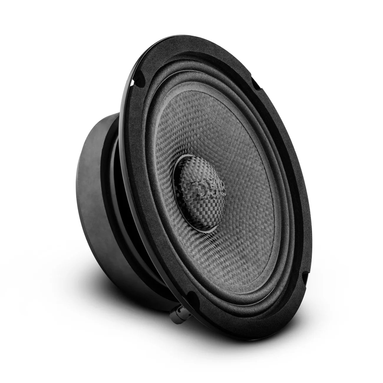 DS18 PRO 6.5” DS18- Shallow Mid-Bass Loudspeaker with Carbon Fiber Water-Resistant Cone | 250W RMS 4-Ohm