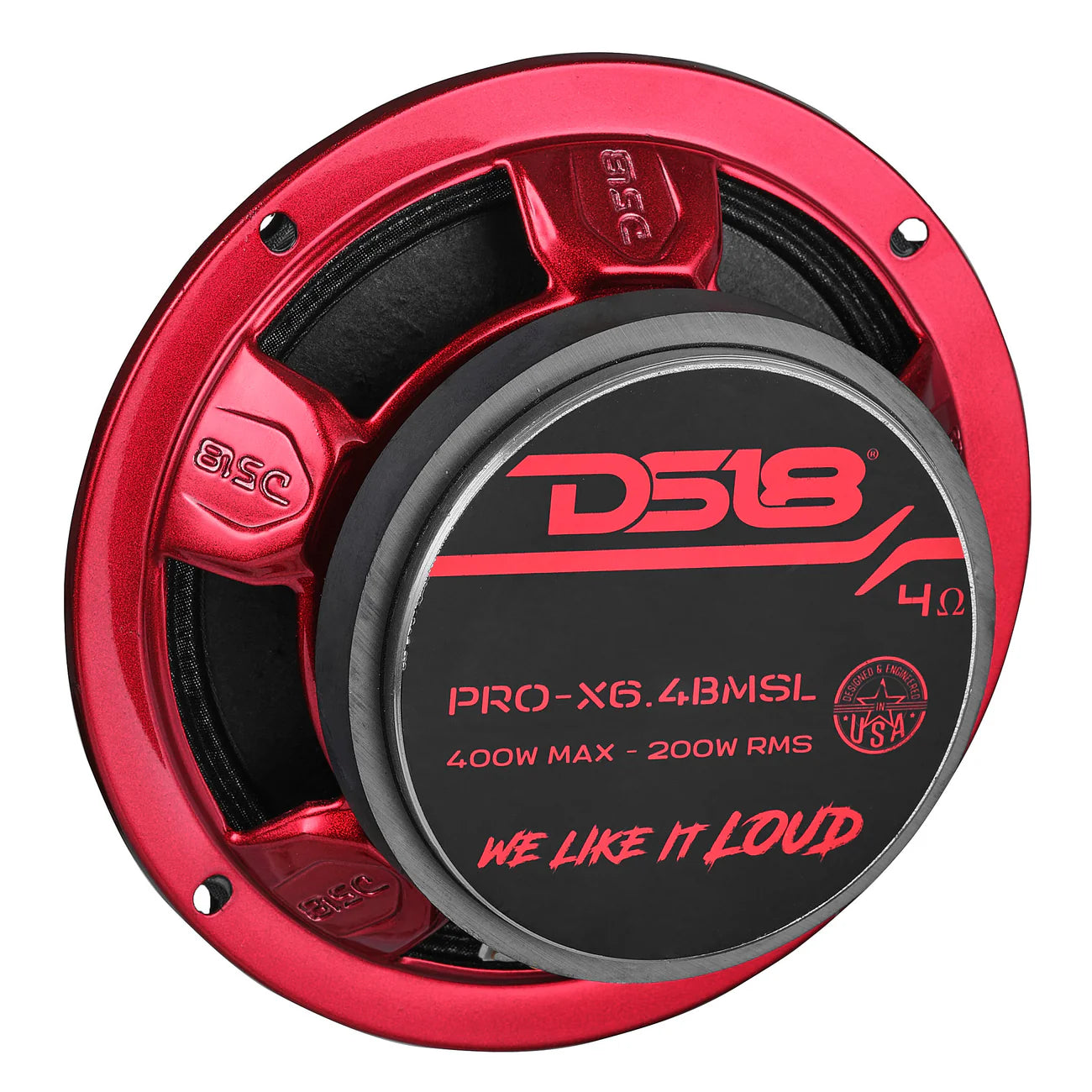 DS18 - PRO-X 6.5" Shallow Mid-Range Bullet Loudspeaker | 200W RMS 4-Ohm