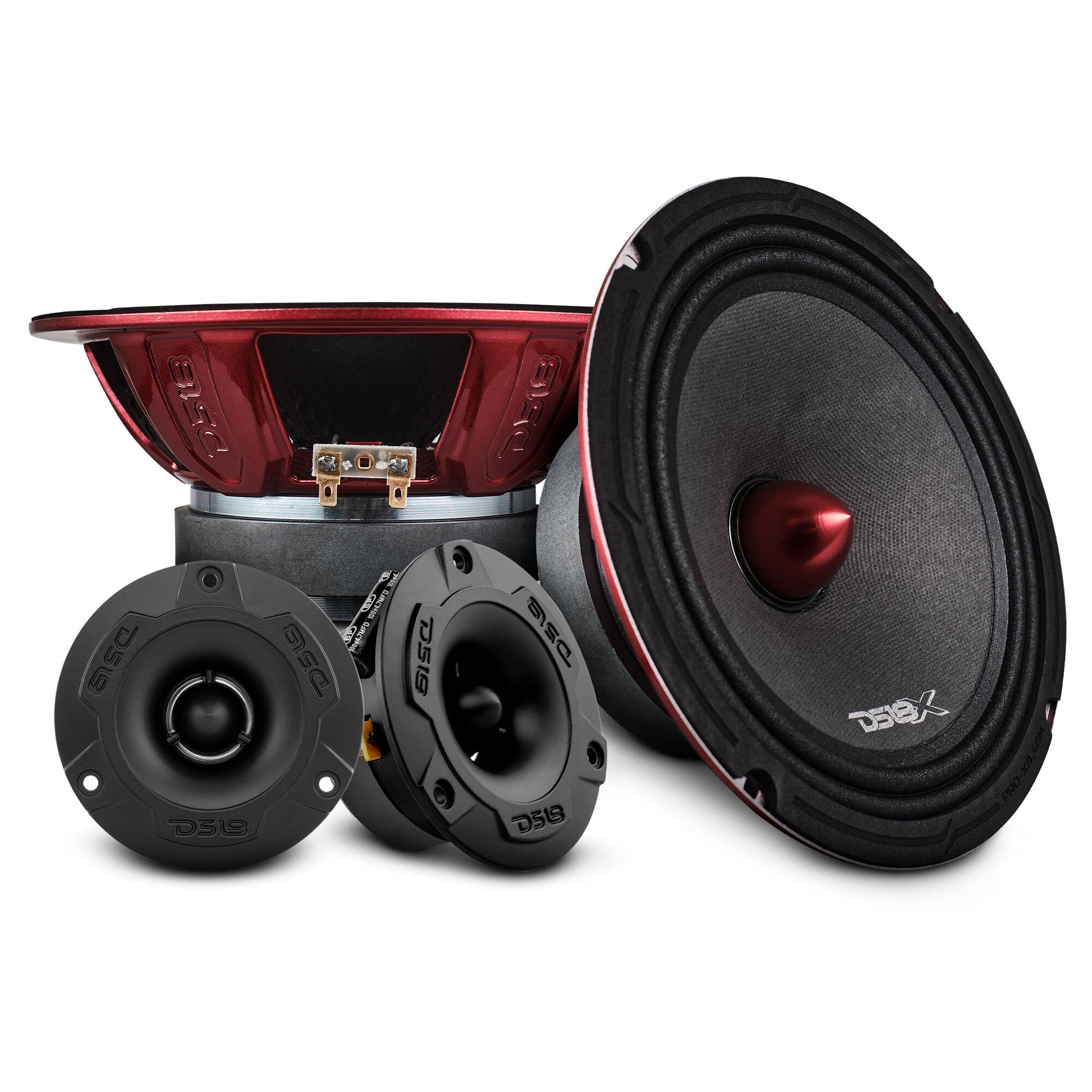 DS18 PRO-X8.4BMPK 8” Loudspeaker & Tweeter Package