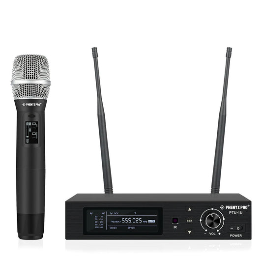 Phenyx Pro True Diversity Wireless Microphone System PTU-1U