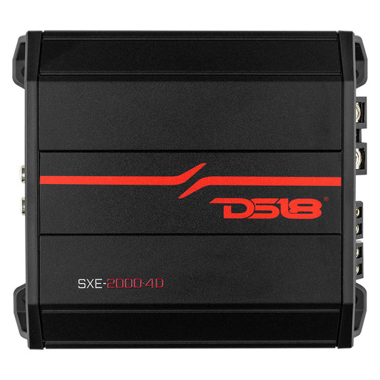 DS18 SXE-2000.4D- SXE Class D 4-Channel Amplifier 4 x 100 Watts Rms @ 4-ohm 2000 Watts