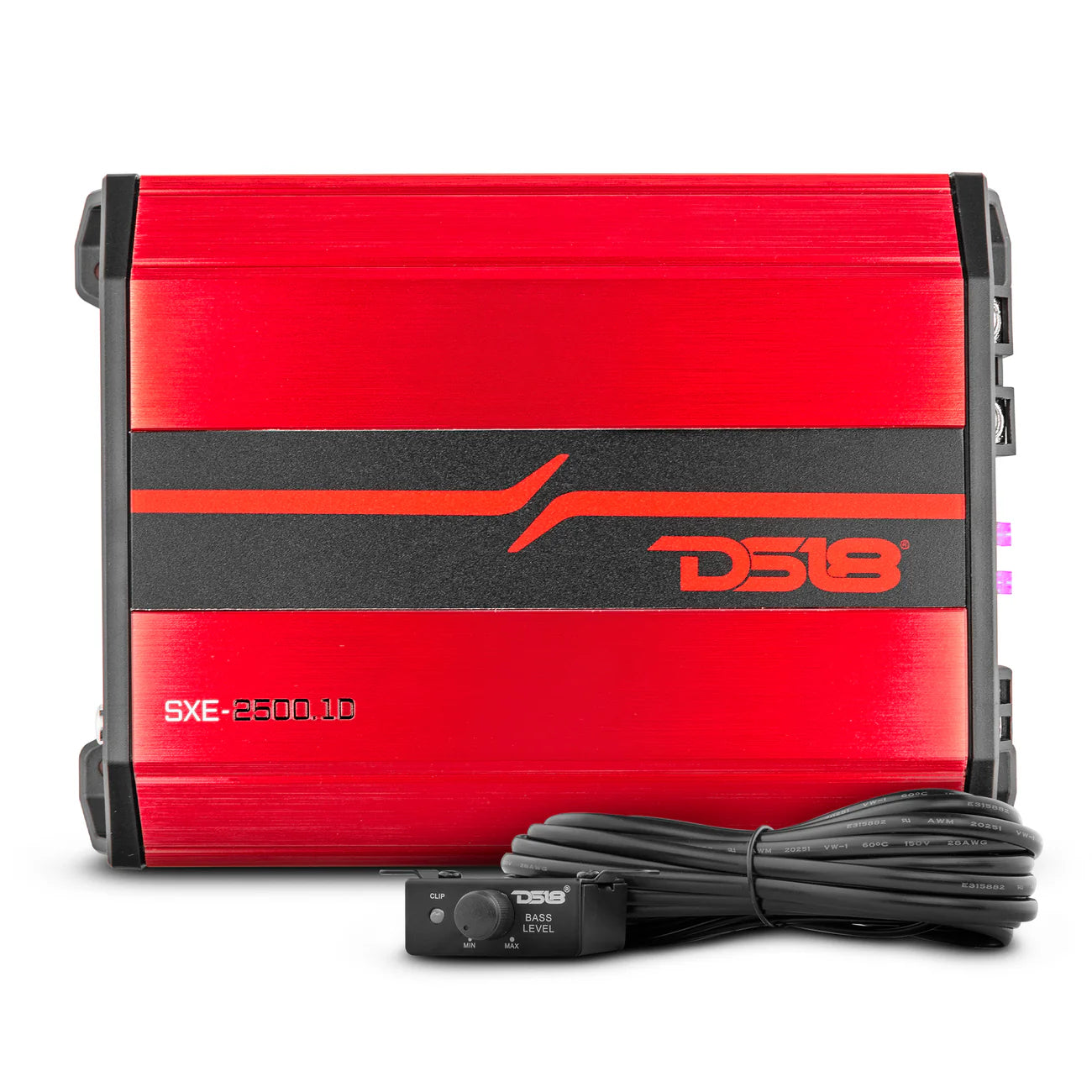 DS18 SXE-2500.1D- SXE Class D 1-Channel Amplifier 1 x 800 Watts RMS @ 1-Ohm 2500 Watts