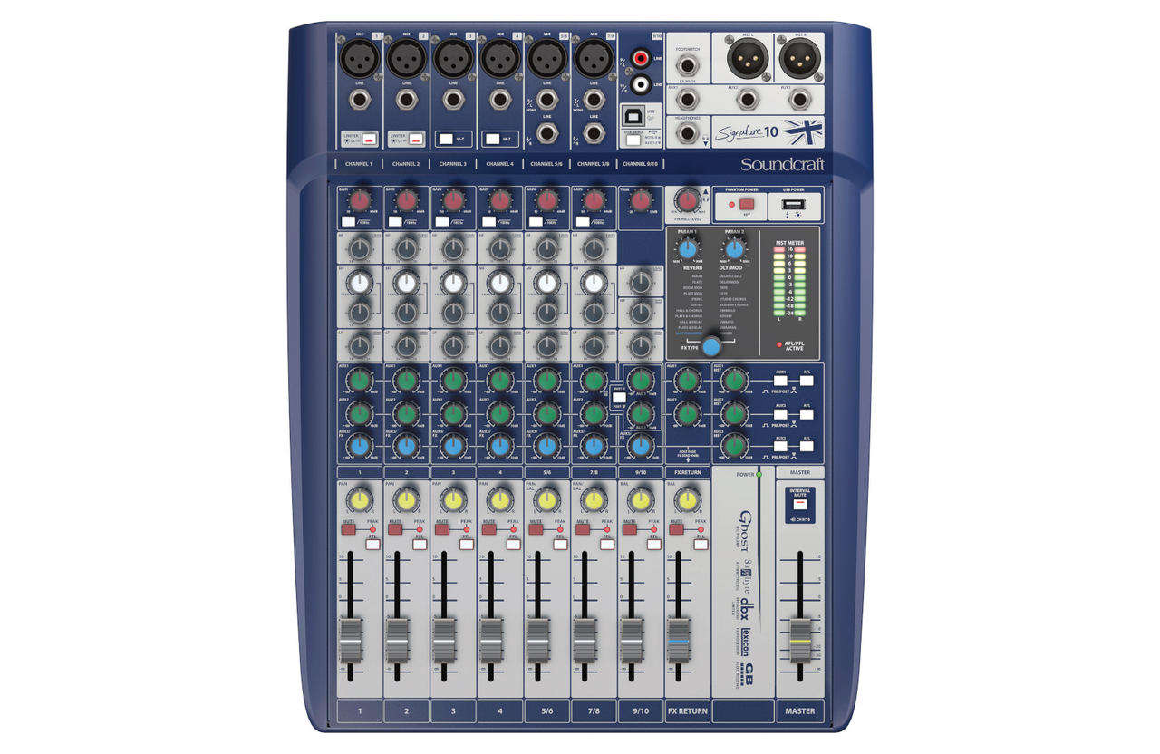 Soundcraft Signature 10- 10 Channels Mixer