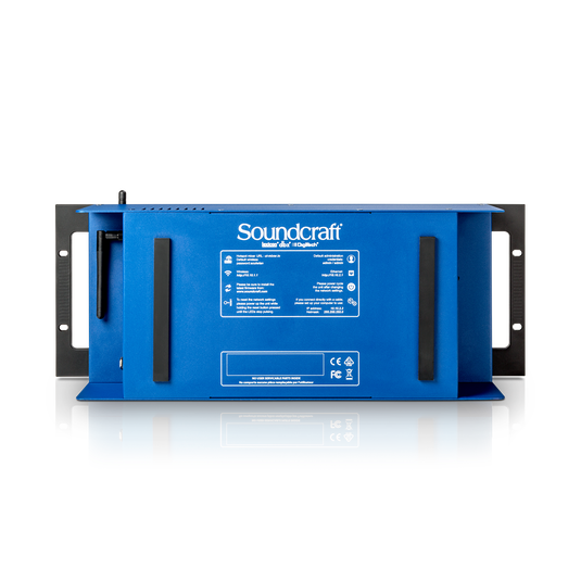 Soundcraft Ui24R rear panel