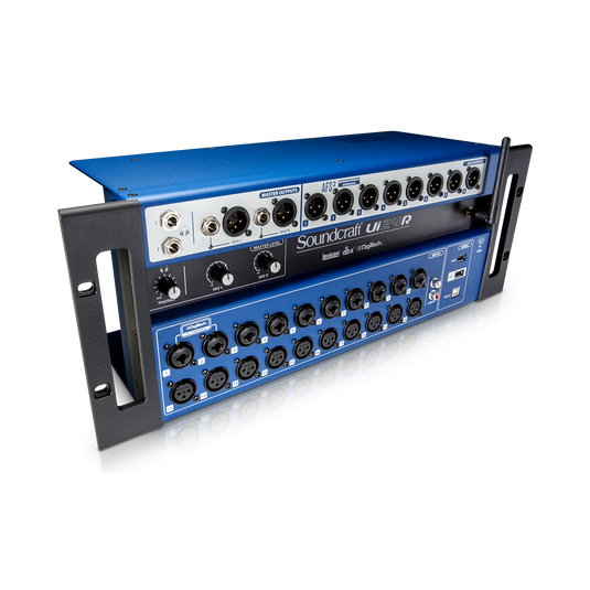 Soundcraft Ui24R angled product view