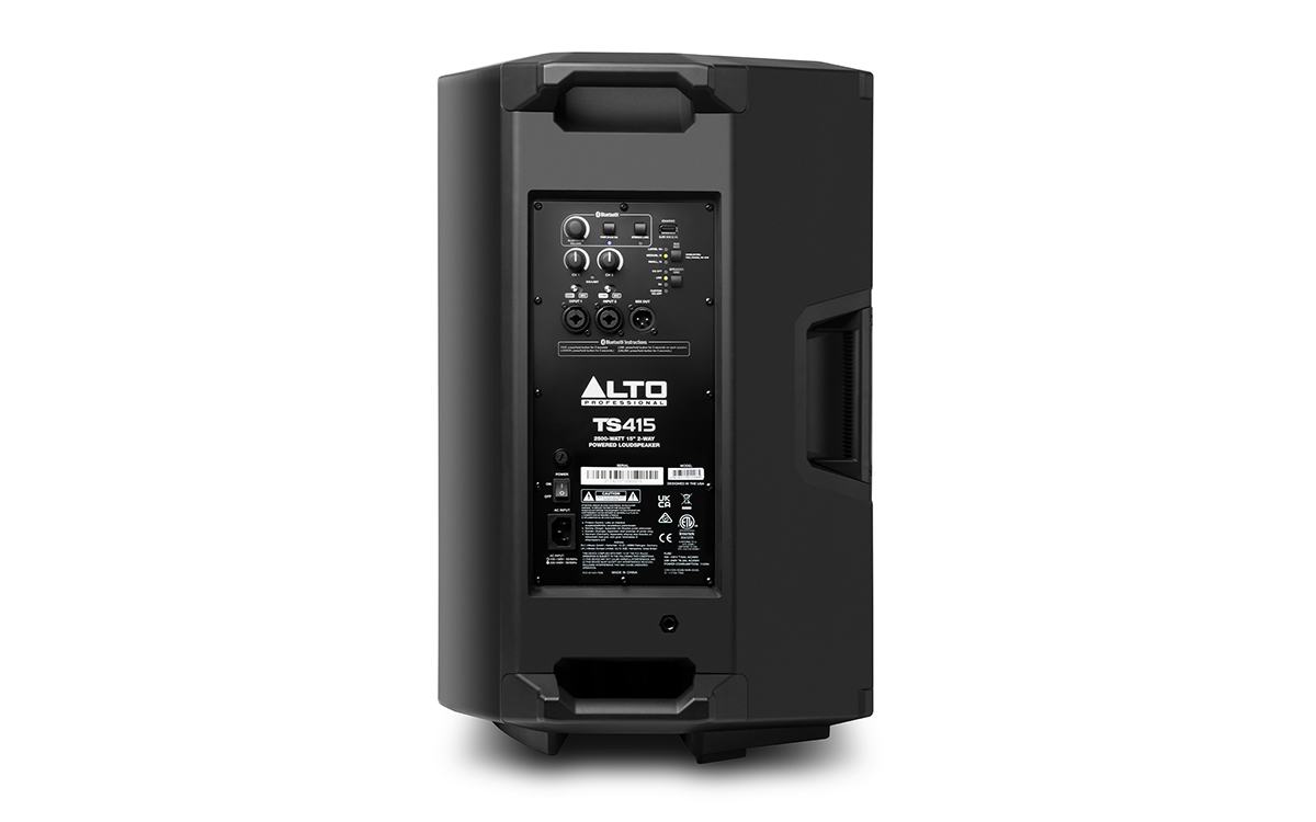 ALTO TS415 2500-WATT 15-INCH 2-WAY POWERED LOUDSPEAKER WITH BLUETOOTH®, DSP & APP CONTROL