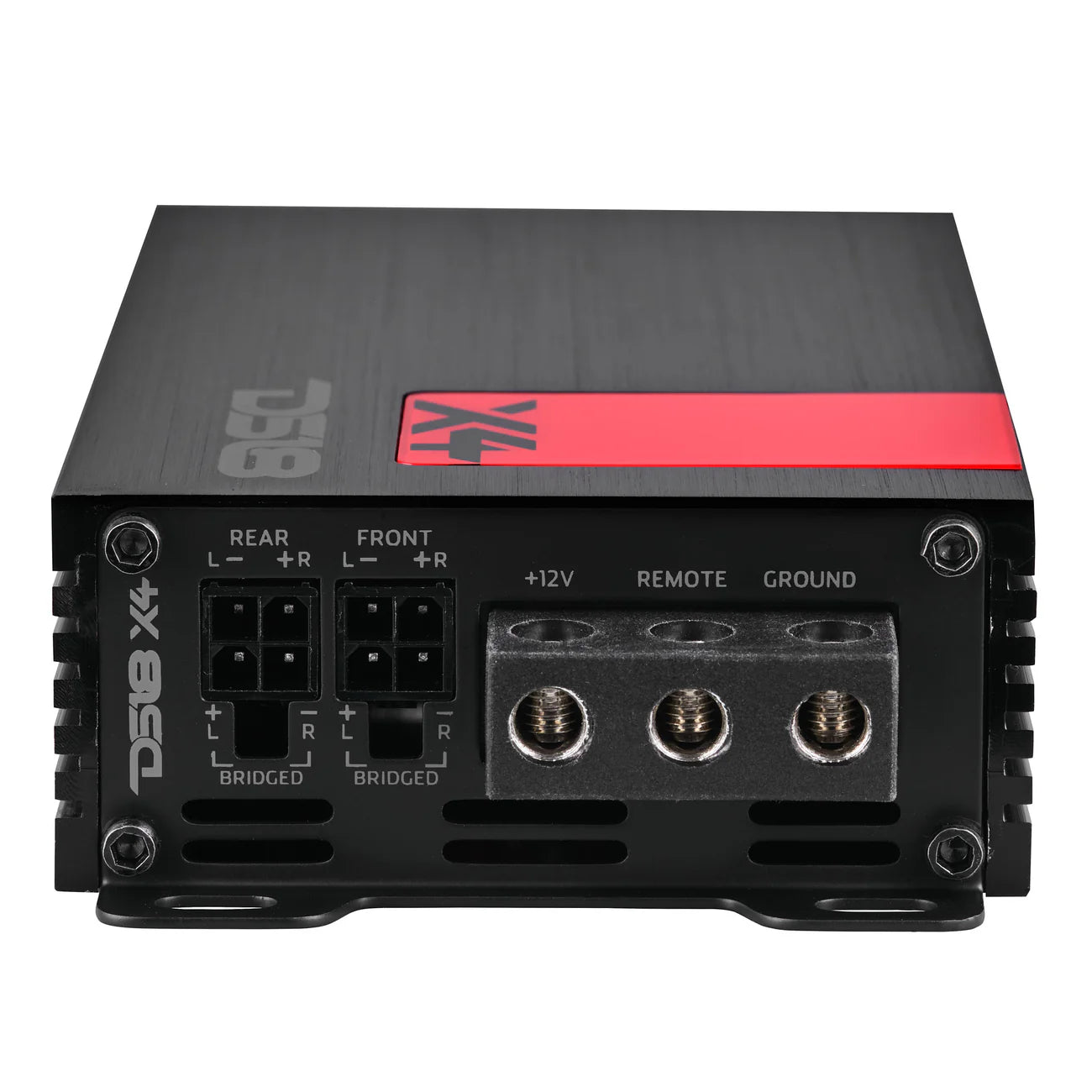 DS18 X4-X 4-Channel Ultra Compact Class D Amplifier 4 x 70 Watts Rms @ 4-ohm