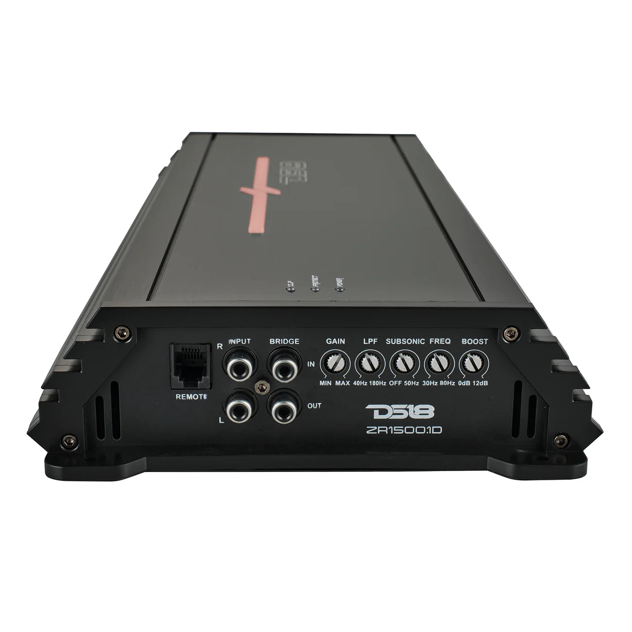 DS18 ZR1500.1D-ZR 1-Channel Class D Amplifier 1500 Watts Rms @ 1-Ohm