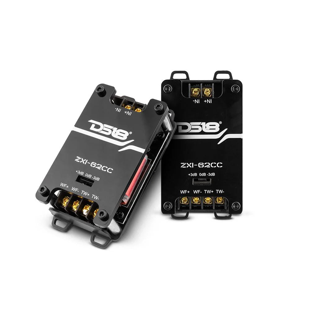 DS18 - ZXI 6.5" 2- Way Component Speaker System with Kevlar Cone | 120 Watts Rms 4-Ohm