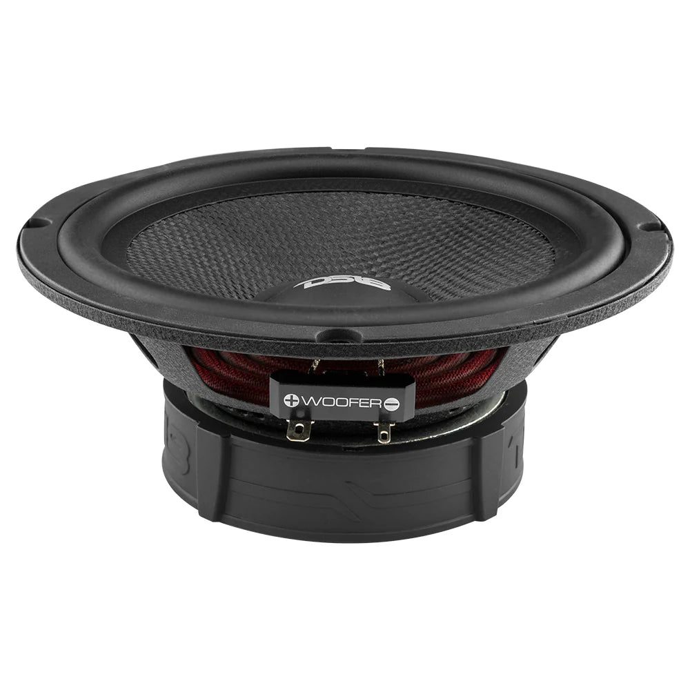 DS18 - ZXI 6.5" 2- Way Component Speaker System with Kevlar Cone | 120 Watts Rms 4-Ohm