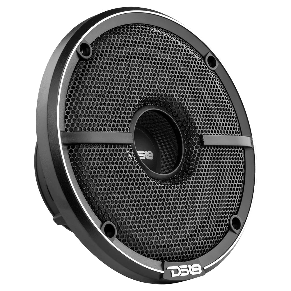 DS18 - ZXI 6.5" 2- Way Component Speaker System with Kevlar Cone | 120 Watts Rms 4-Ohm