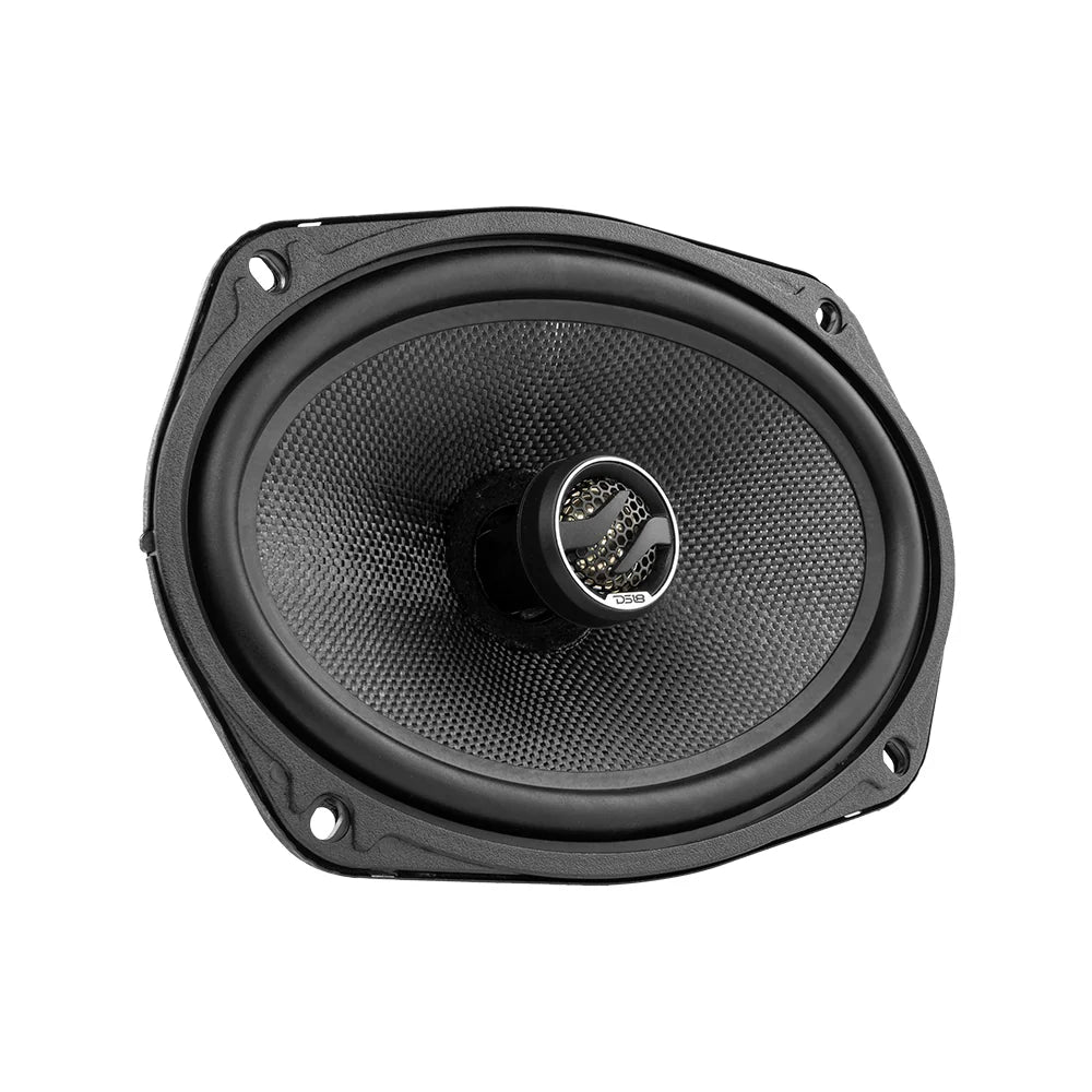 DS18- ZXI 6x9" 2-Way Coaxial Speakers with Kevlar Cone | 120W RMS 4-Ohm
