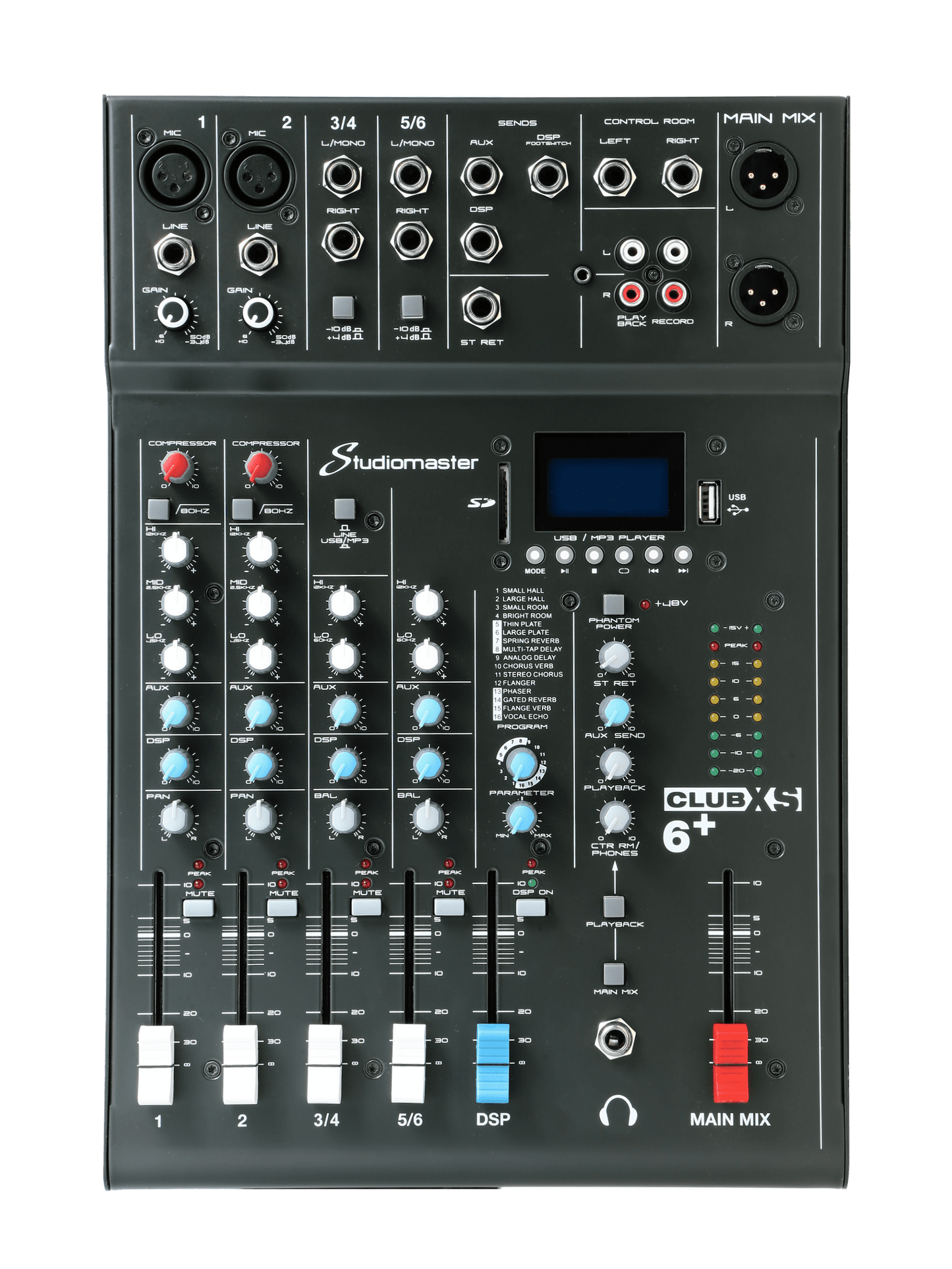 Studiomaster CLUB XS6+
