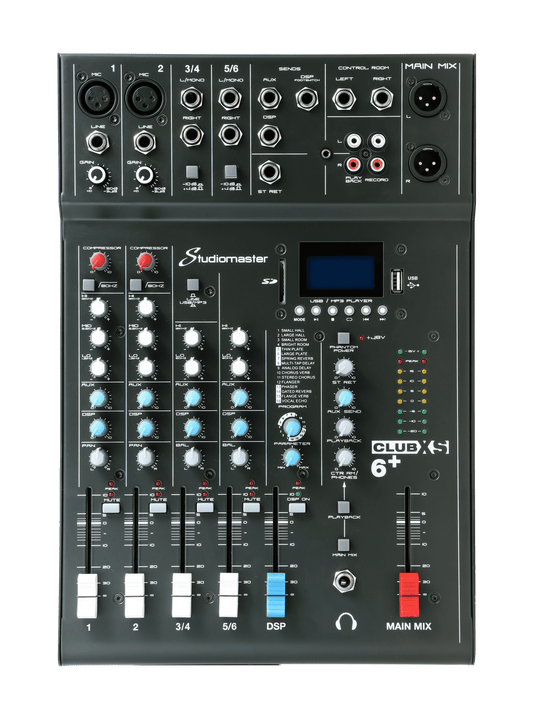 Studiomaster CLUB XS6+