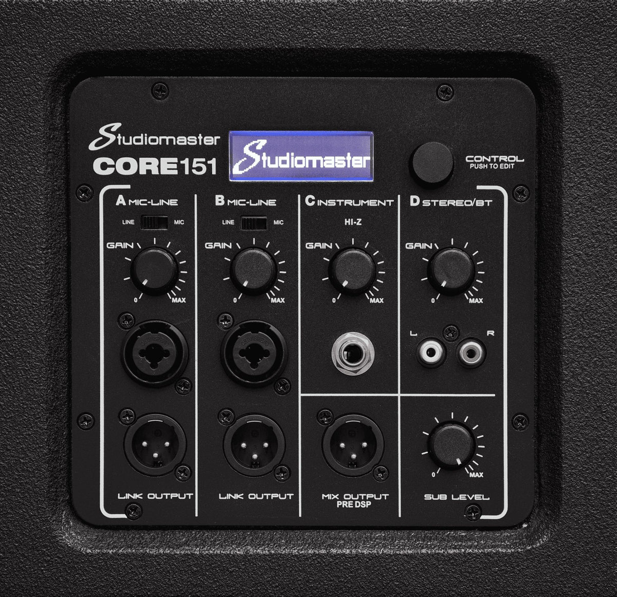 Studiomaster Core Core151 Controlpanel Studiomaster