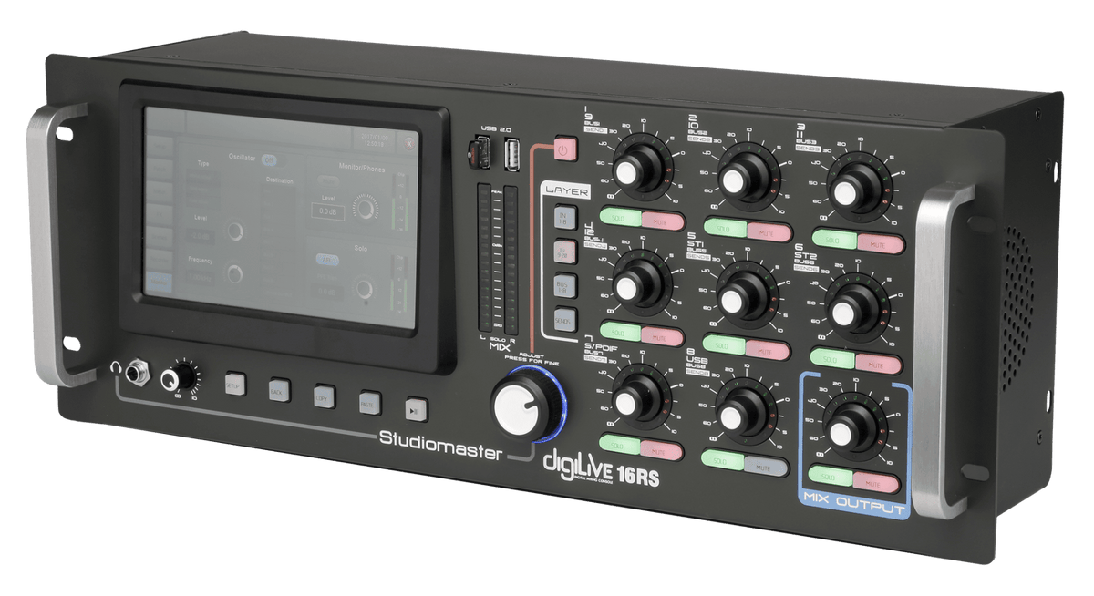 Studiomaster Digilive16rs Rightangle Studiomaster