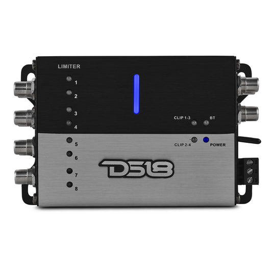 DS18 I48DSP- 4-Input / 8-Output Digital Sound Processor with Bluetooth and App Control